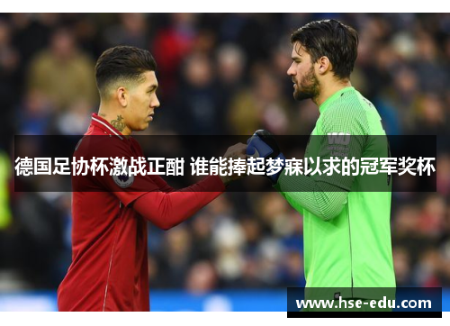 德国足协杯激战正酣 谁能捧起梦寐以求的冠军奖杯 德国足协杯激战正酣 谁能捧起梦寐以求的冠军奖杯