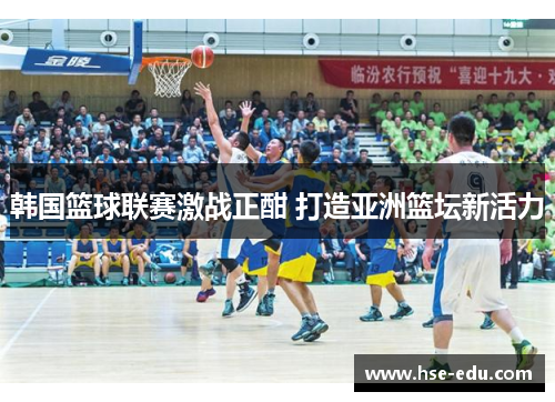 韩国篮球联赛激战正酣 打造亚洲篮坛新活力 韩国篮球联赛激战正酣 打造亚洲篮坛新活力